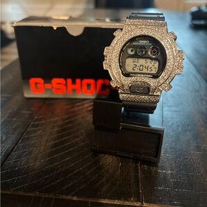 Casio G-Shock Custom Moissanite VVs1 Watch